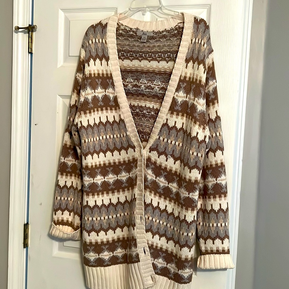 Bass - Very comfy long cardigan sweater